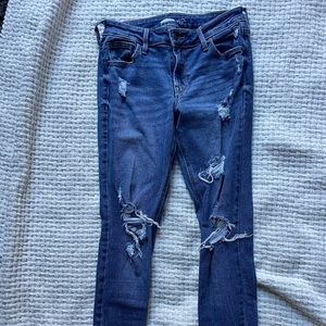 Old navy super skinny stretch jeans